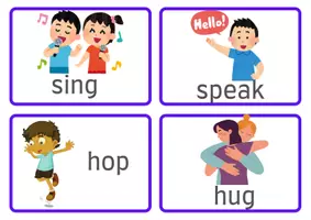 Náhled - Verb Bingo - Anglická slovesa Bingo - boční 3