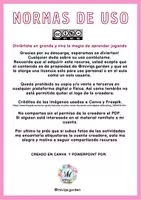 Vista previa - Tarjetas / Manipulativos - Regalos para los estudiantes @miviqs.garden - página 3