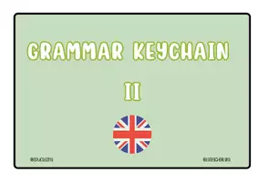 Vista previa - Tarjetas / Manipulativos - VERB TENSES KEYCHAIN 2.0 - Collaborative English Grammar Keychain - página 1