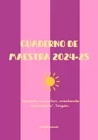 Vista previa - Para docentes: organización, planificación y formación - CUADERNO DE MAESTRA/ PROFESORA 2024-25 - Portada