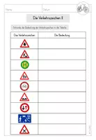 Vorschau - Arbeitsblätter - Verkehrserziehung Grundschule – Differenzierte Arbeitsblätter zu Verkehrszeichen & Verkehrsschildern - Seite 3