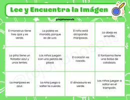 Vista previa - Juegos / Gamificación - Juego: Lee y Encuentra la Imágen - página 3