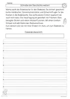 Vorschau - Arbeitsblätter - Schreibanlässe zum Sommer, Geschichten weiterschreiben - Seite 3