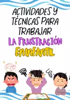 Vista previa - Unidades / Secuencias / Situaciones de Aprendizaje - 6 ACTIVIDADES PARA TRABAJAR LA FRUSTRACIÓN EN INFANTIL - Portada
