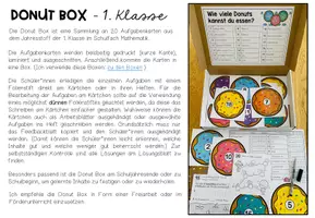 Vorschau - Fördermaterial/Inklusion - MATHEMATIK - DONUT BOXEN (1.-8. Schulstufe) SPARPAKET - Seite 3
