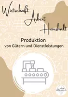 Vorschau - Arbeitsblätter - WAH: Produktion von Gütern & Dienstleistungen - Produktionsweisen - Deckblatt