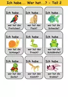 Vorschau - Arbeitsblätter - Materialpaket Spiele Haustiere - DaZ/DaF, Deutsch, Sachunterricht (Grundschule) - Seite 3