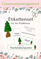 Vorschau - Poster - Materialpaket für die Waldklasse - Seite 1