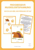 Vorschau - Stundenentwürfe - Wach auf Bär, der Frühling ist da! - Deckblatt