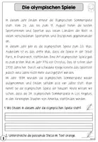Vorschau - Arbeitsblätter - Leseheft zum sinnentnehmenden Lesen: olympische Spiele 2024 in Paris, Kl. 3/4 - Seite 2