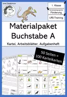 Vorschau - Arbeitsblätter - Mega-Materialpaket zum Buchstaben A - Deckblatt