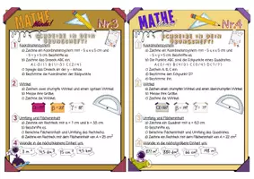 Vorschau - Arbeitsblätter - Arbeit an Stationen Lerntheke Geometrie - Seite 3