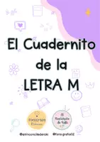 Vista previa - Hojas de trabajo - El Cuadernito de la Letra M (Junto a @elrinconcitoderaki) - página 1