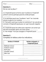 Aperçu - Feuilles d'exercices - L'impératif passé - Explications et exercices corrigés - Page 3