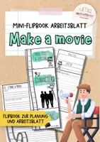Vorschau - Arbeitsblätter - Let´s make a movie - Deckblatt