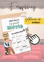 Vorschau - Arbeitsblätter - Let´s make a movie - Seite 1
