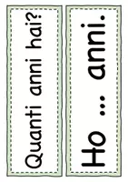 Vorschau - Präsentationen/Tafelbilder - I NUMERI (1-20) - Bild-Wort-karten - Seite 2