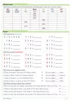 Vorschau - Arbeitsblätter - Mathe - Wiederholungsheft Klasse 3/4 - Seite 3