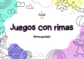 Vista previa - Hojas de trabajo - Pack de rimas - página 1