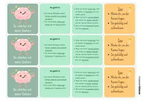 Vorschau - Spiele - Merkspiel: Was brauche ich zum Lernen (Konzentration / Gehirn / Growth Mindset) - Seite 3