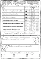 Vorschau - Arbeitsblätter - Zeugnis / Feedback für Lehrer*innen - Seite 2