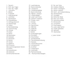Vorschau - Anderer Materialtyp - 77 Etiketten für das Fach Deutsch - Kartons - Seite 1
