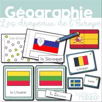 Aperçu - Affichage - Les drapeaux de l´Europe - Page de couverture