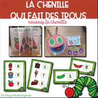 Aperçu - Jeux - Nourris la chenille - Dénombrement - Page de couverture