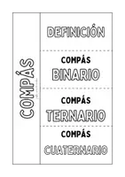 Vista previa - Manualidades / Dibujos para colorear - FLIP BOOK COMPASES - Portada