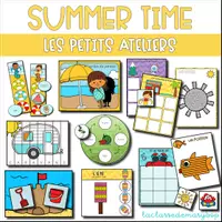 Aperçu - Feuilles d'exercices - Les petits ateliers - L´été - Page de couverture