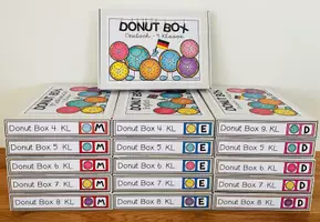 Vorschau - Fördermaterial/Inklusion - ENGLISCH – DONUT BOXEN (4.–8. KLASSE) SPARPAKET | Grammar Task Cards - Seite 2