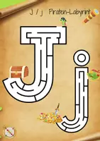 Vorschau - Unterrichtsreihen - Jubelnder Spaß mit dem Buchstaben J/j - Seite 1