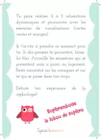 Aperçu - Outils du professeur - Exercices de sophrologie pour enfants - Page 1