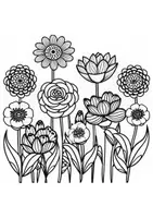 Vorschau - Arbeitsblätter - Ausmalbilder Frühling, Grundschule - Seite 1