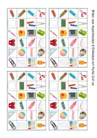 Vorschau - Arbeitsblätter - Vokabelbilder Schulsachen - Bilder zum ausschneiden (Klasse 1 und 2) - Seite 2