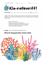 Vorschau - Unterrichtsreihen - Klo-rallenriffe: Kein Müll mehr! Meer! (Plastisch arbeiten, Kunst) - Seite 1
