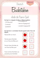 Vorschau - Spiele - "Finde die Paare" zu den Buchstaben - Seite 1