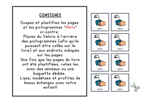 Aperçu - Feuilles d'exercices - Dans mon aquarium Livre Adapté en CAA - Page 1