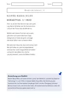 Vorschau - Klassenarbeiten - Vergleichende Gedichtanalyse "Abschied" (Eichendorff) Klausurvorbereitung - Seite 3