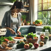 Vorschau - Arbeitsblätter - Wie ernähren wir uns gesund? - Deckblatt