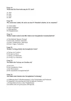 Vorschau - Quiz - Quiz zur Geschichte der EU, 24 Fragen - Seite 3