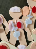 anteprima - Materiale per pittura e bricolage - Viaggio nel corpo umano - Pagina di copertina