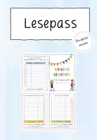 Vorschau - Arbeitsblätter - Materialpaket: Lesepässe + Urkunden - Seite 2