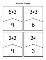 Aperçu - Préparation de séance / Séance complète - Addition Puzzles +9 fiches d'activités - Page 2