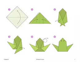 Aperçu - Matériel pour travaux manuels / dessin - Origami animaux - Page 2
