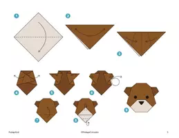 Aperçu - Matériel pour travaux manuels / dessin - Origami animaux - Page 3
