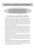 Vorschau - Unterrichtsreihen - Heine -"Lebensfahrt": Romantik und ihre Überwindung - Seite 3
