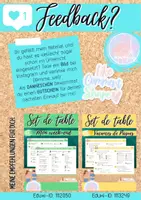 Vorschau - Arbeitsblätter - Set de table: Mes vacances d'été (Futur) - Seite 2