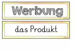 Vorschau - Arbeitsblätter - Materialpaket Werbung - Seite 3