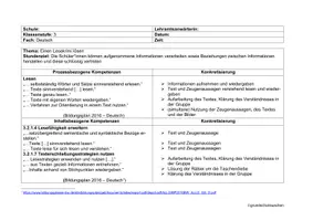 Vorschau - Lehrpläne/Lehrermaterial - Unterrichtsplanung: Lesekrimi (Verlaufsplan & schriftlicher Entwurf) - Seite 3